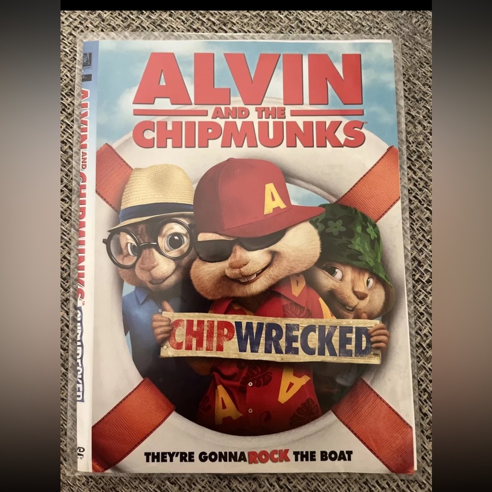 Alvin And The Chipmunks (Chipwrecked) They're Gonna Rock the Boat (DVD, 2012)